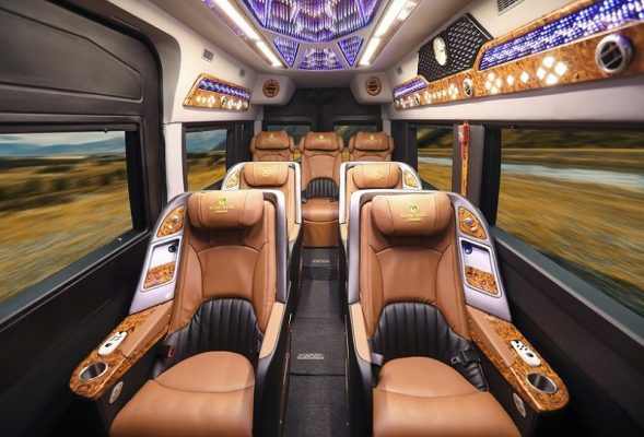 Các tiện ích cao cấp của nhà xe Tràng An Limousine